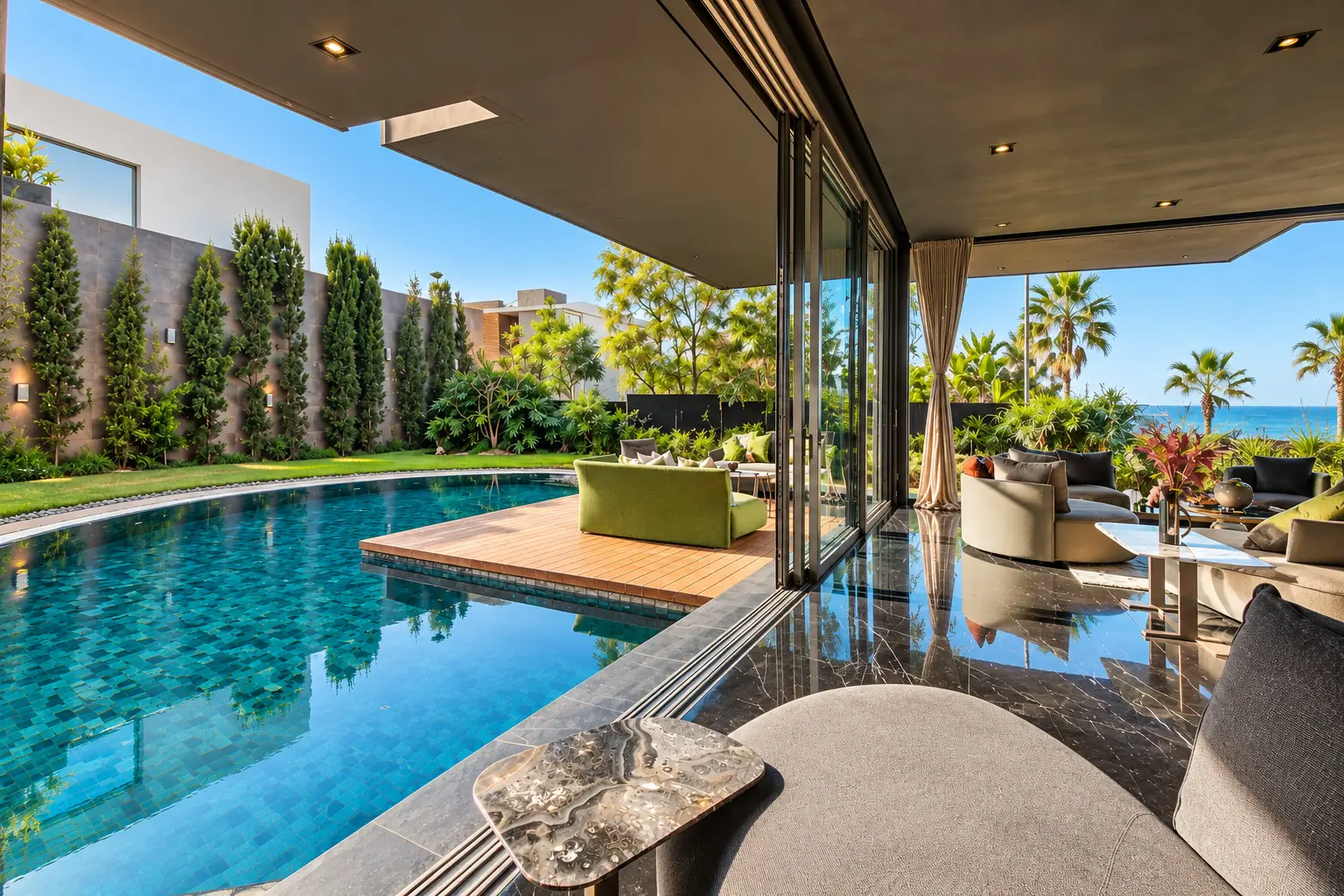 Villa d'architecte avec vue mer à Ain Diab Extension 2