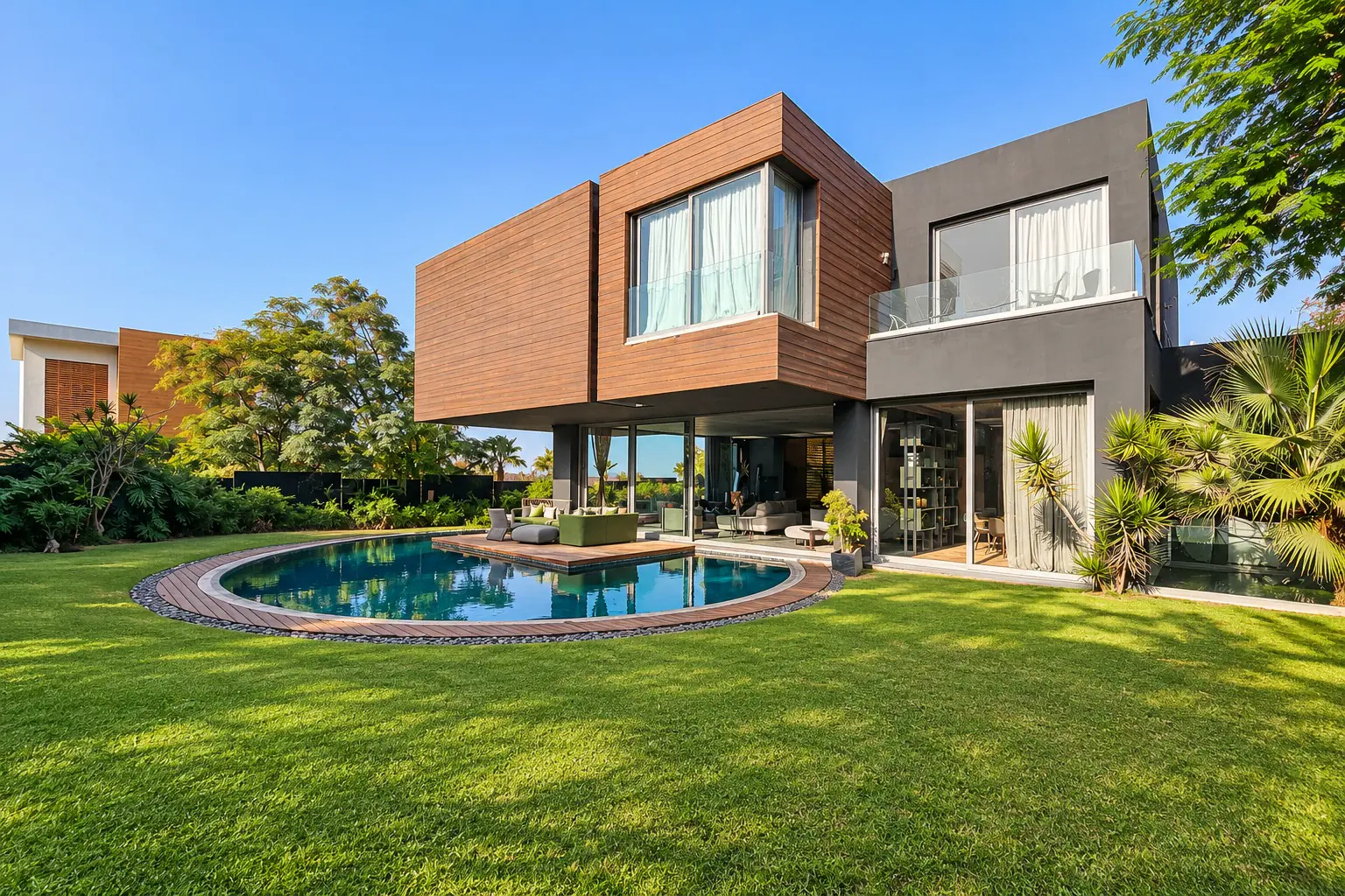 Villa d'architecte avec vue mer à Ain Diab Extension — Ain Diab Extension, Casablanca