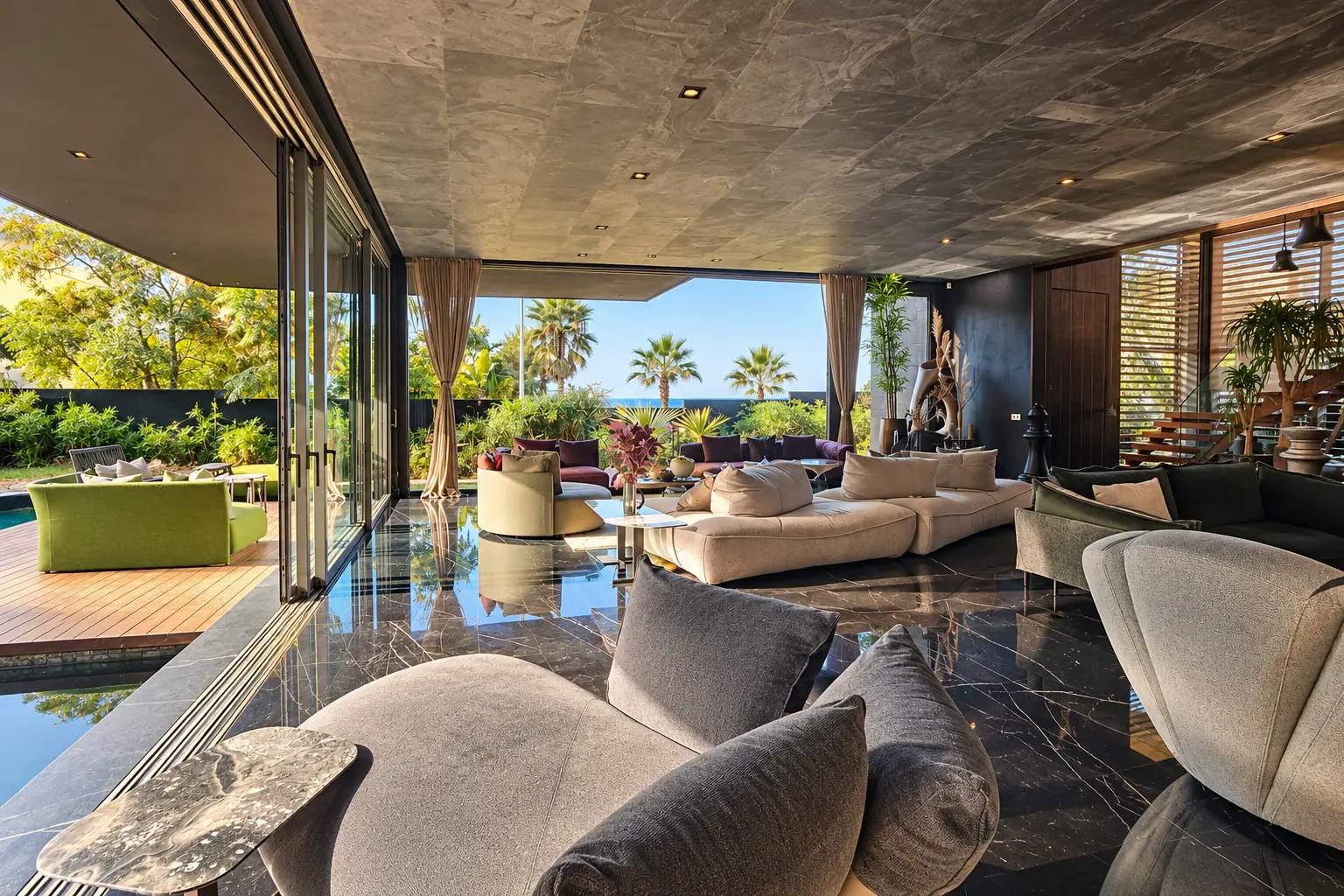 Villa d'architecte avec vue mer à Ain Diab Extension 4